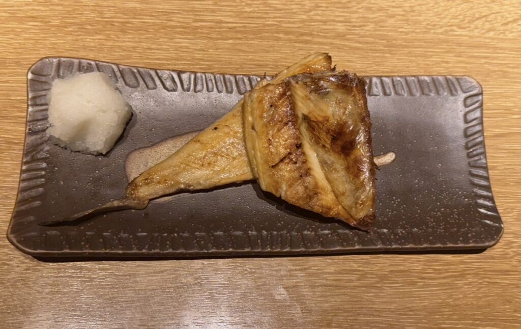 北の味紀行と地酒 北海道で注文したほっけの開き半身1,089円（税込）
